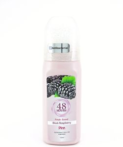 مام رول ضد تعریق پینک مدل ‌‌Black Raspberry حجم 120 میل Pink Visual