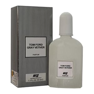 ادوپرفیوم مردانه طرح اصلی نایس مدل ‌‌tomford grey vetiver حجم 30 میل nice