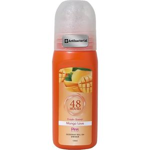مام رول ضد تعریق پینک مدل Mango Love حجم 120 میل Pink Visual