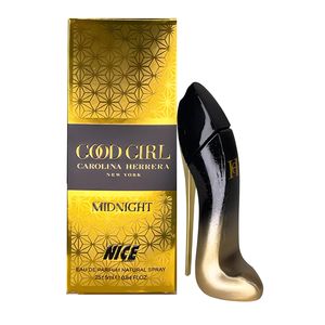 ادوپرفیوم زنانه طرح اصلی نایس مدل ‌‌Good Girl Midnight حجم 30 میل nice
