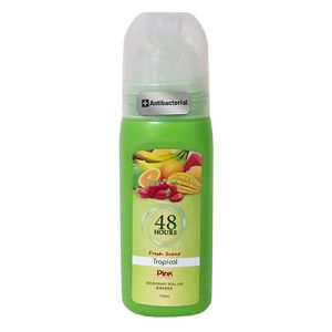مام رول ضد تعریق پینک مدل Tropical حجم 120 میل Pink Visual